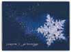 Celestial Snowflake Holiday Card